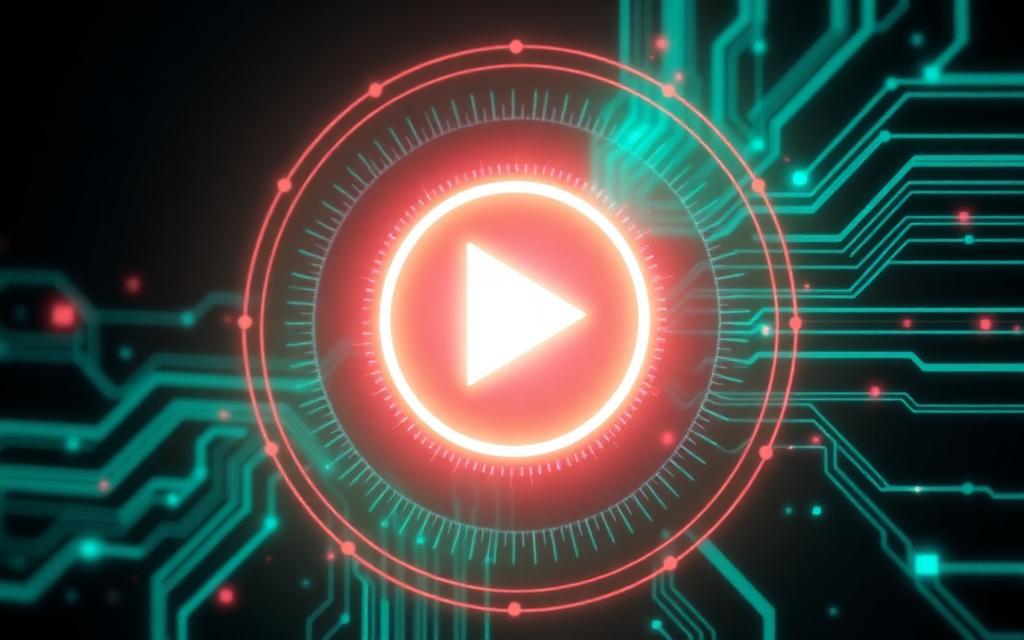 Frame from an AI generated short-form video